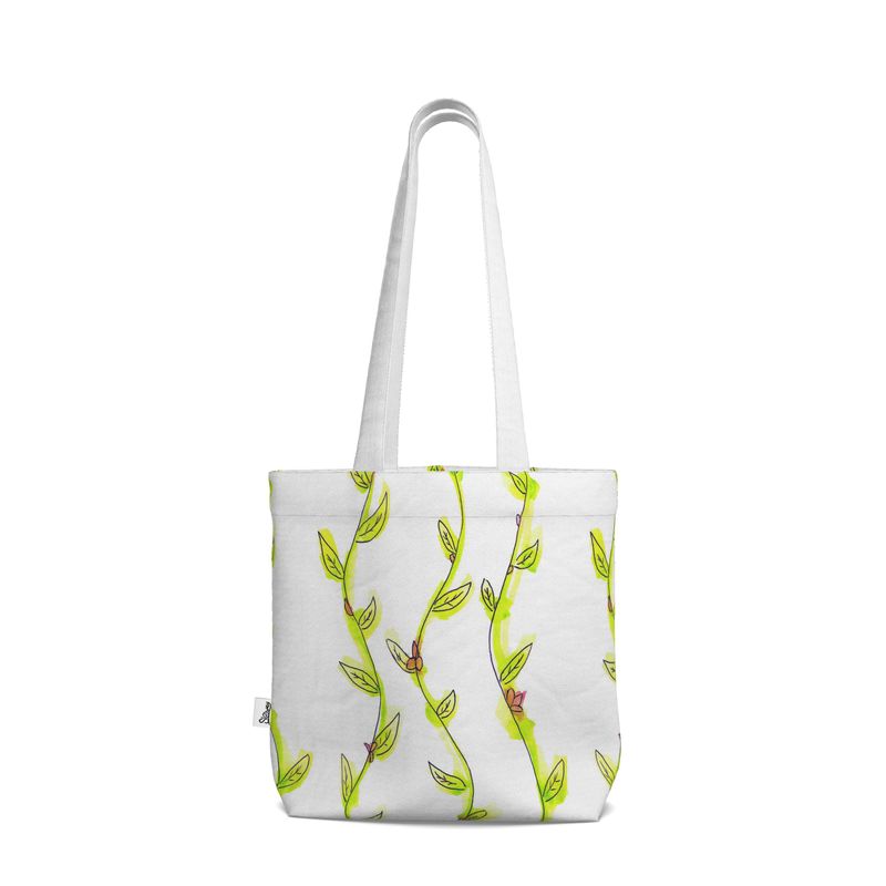 Floral Vine Tote Bag