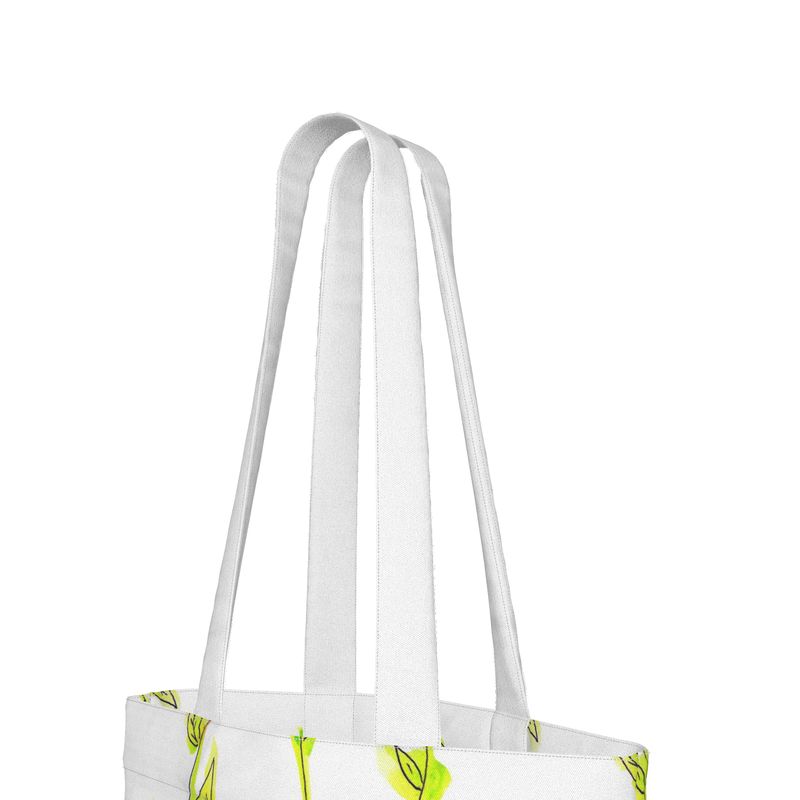 Floral Vine Tote Bag