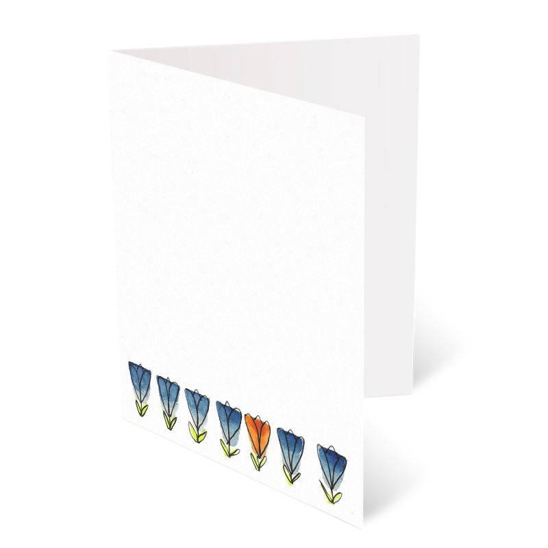 x16 pack A6 Greeting Cards, Tulip and Bumblebee Pack