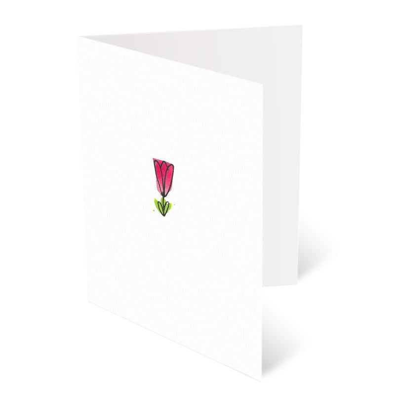 x16 pack A6 Greeting Cards, Tulip and Bumblebee Pack