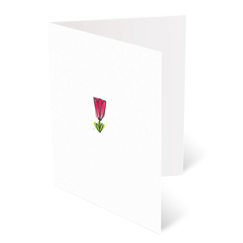 x16 pack A6 Greeting Cards, Tulip and Bumblebee Pack